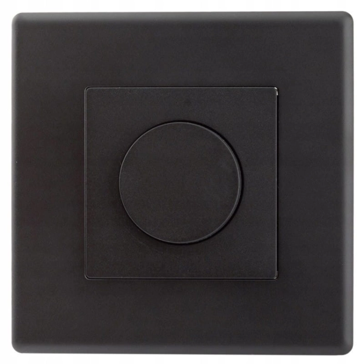 Mechanischer Lichtdimmer Schwarz Set Mit PVC-Rahmen MIUUN