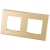 Doppelrahmen Kunststoff Gold Für Module