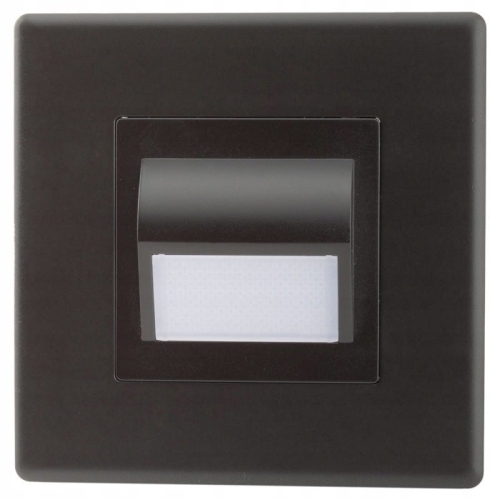 LED-Leuchte Boden Treppe Wand Schwarz Set Mit PVC-Rahmen MIUUN