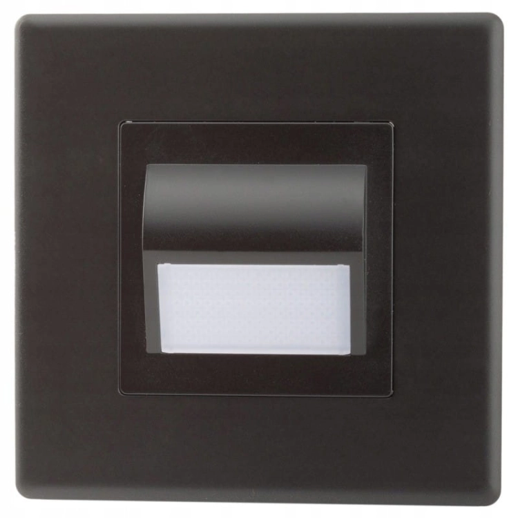 LED-Leuchte Boden Treppe Wand Schwarz Set Mit PVC-Rahmen MIUUN