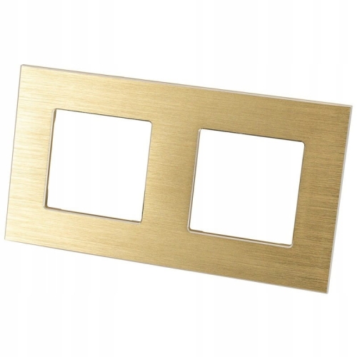 Aluminium-Doppelrahmen Gold Für Module