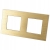 Aluminium-Doppelrahmen Gold Für Module