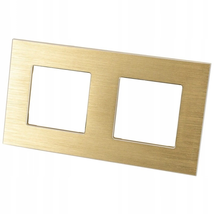 Aluminium-Doppelrahmen Gold Für Module
