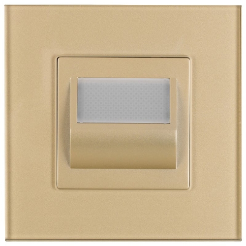 LED-Bodenleuchte Treppenleuchte Wandleuchte Glas Gold