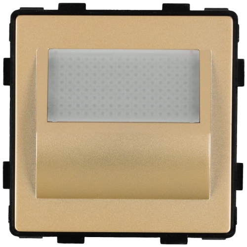 Modul LED-Treppenleuchte Bodenleuchte Wandleuchte 1W Gold Für Rahmen