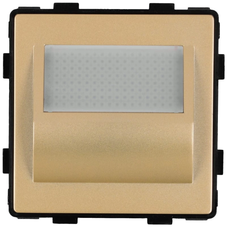 Modul LED-Treppenleuchte Bodenleuchte Wandleuchte 1W Gold Für Rahmen