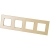 Glasrahmen Vierfach Gold Für Module MIUUN
