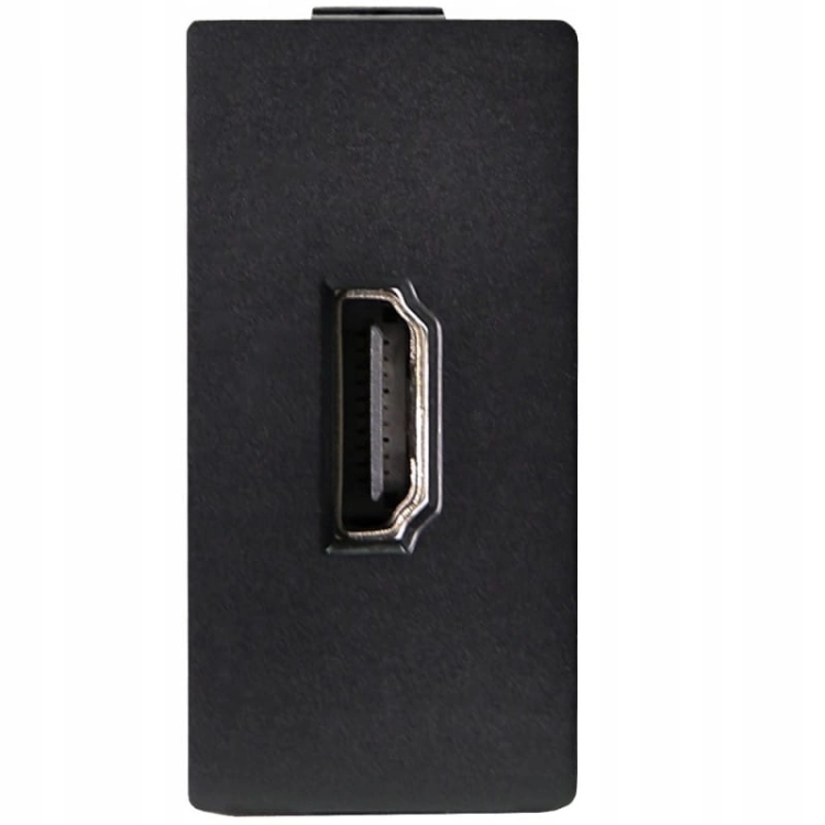 Modul HDMI-Dose Schwarz Für Rahmen MIUUN