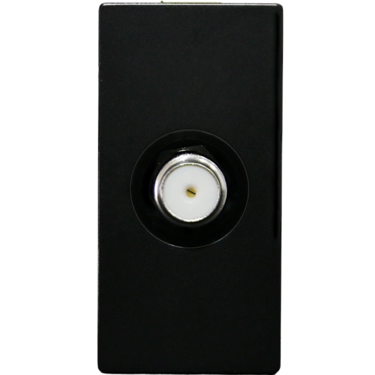 Modul SAT-Dose Typ F Schwarz Für Rahmen MIUUN