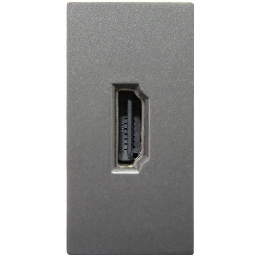 Modul HDMI-Dose Grau Modul Für Rahmen