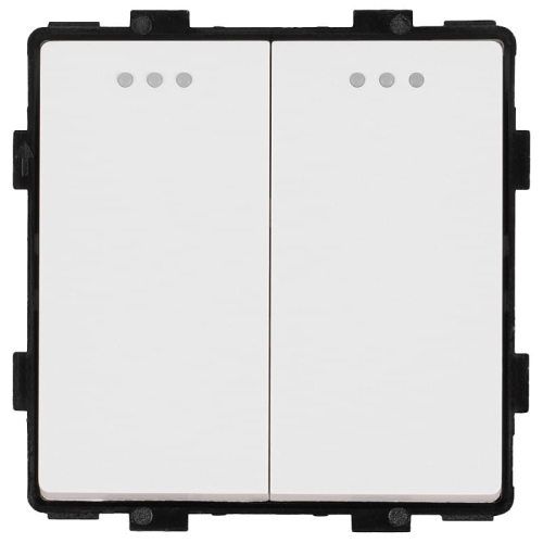 Modul Doppel-Wechselschalter Für Rahmen MIUUN