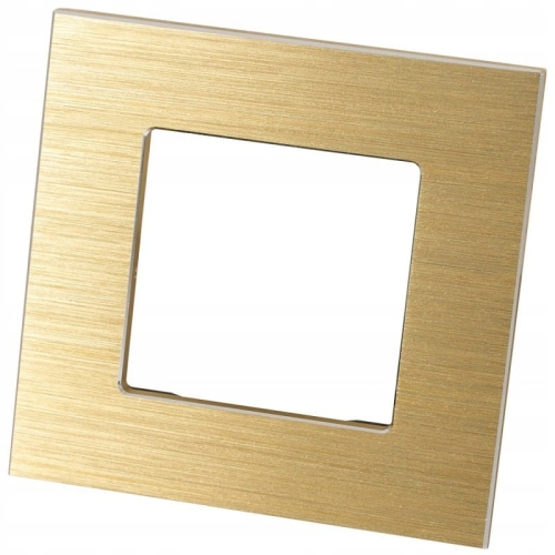 Aluminium-Einfachrahmen Gold Für Module