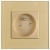 Steckdose Glas Mit Erdungsstift Gold MIUUN