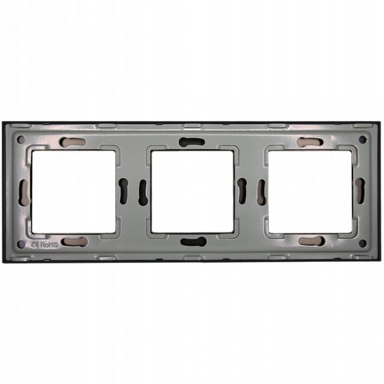 Dreifachrahmen Glas Schwarz Für Module MIUUN
