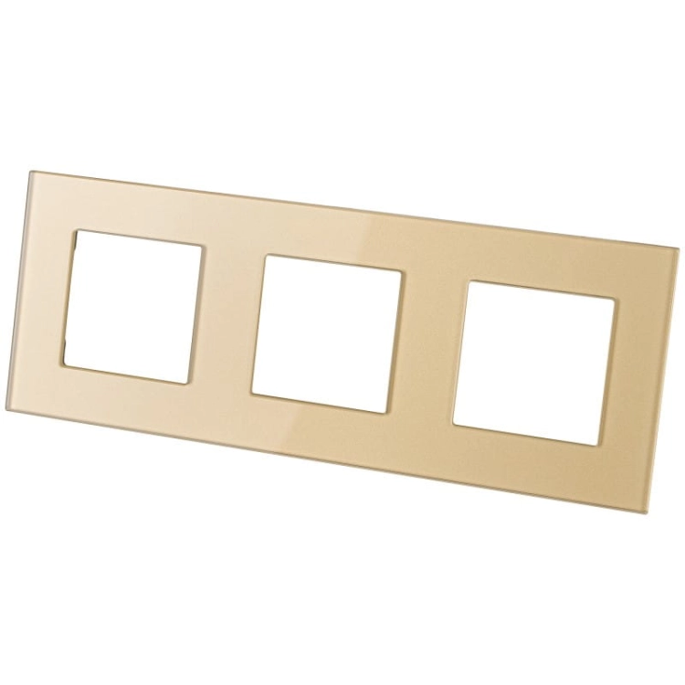 Glasrahmen Dreifach Gold Für Module MIUUN