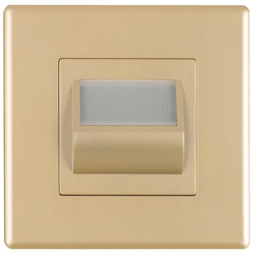 LED-Leuchte Boden Treppen Wand Gold Set Mit PVC-Rahmen