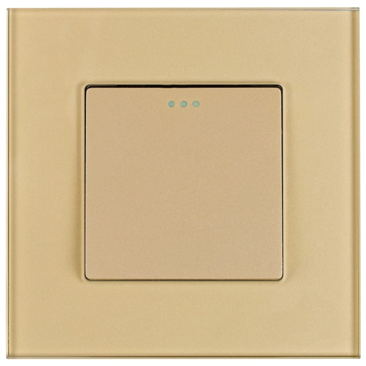 Ausschalter Klassisch Glas Gold MIUUN